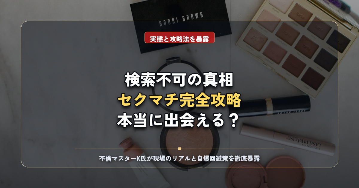 セクシャルマッチングの評判と会員数は？クレカ認証の安全性から、検索できない仕様の「攻略法」まで徹底レビュー
