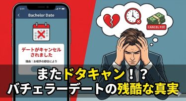 【実体験から学ぶ】バチェラーデートでキャンセルが多い理由とその対策