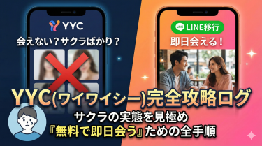 YYC（ワイワイシー）は会えない？サクラの実態と「無料で即日会う」ための完全攻略ログ